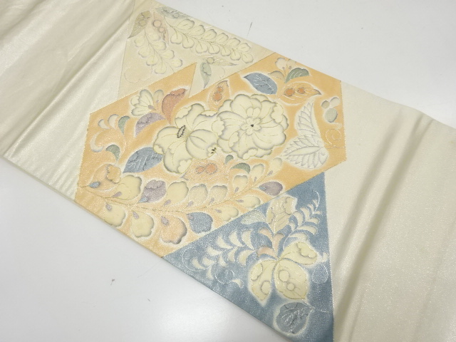 Japanese Kimono / Antique / Fukuro Obi Silk